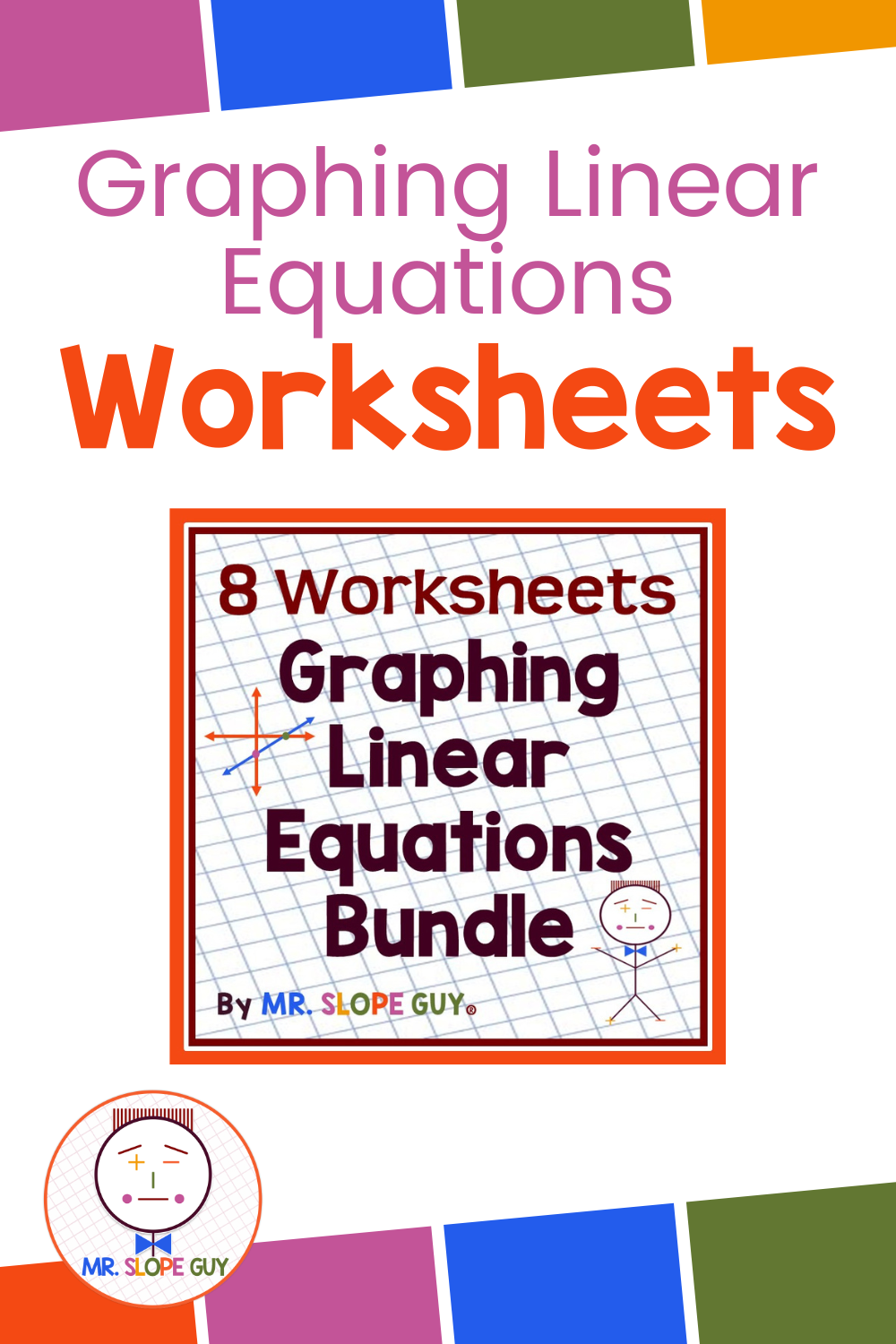 Graphing Linear Equations Bundle Pin.png