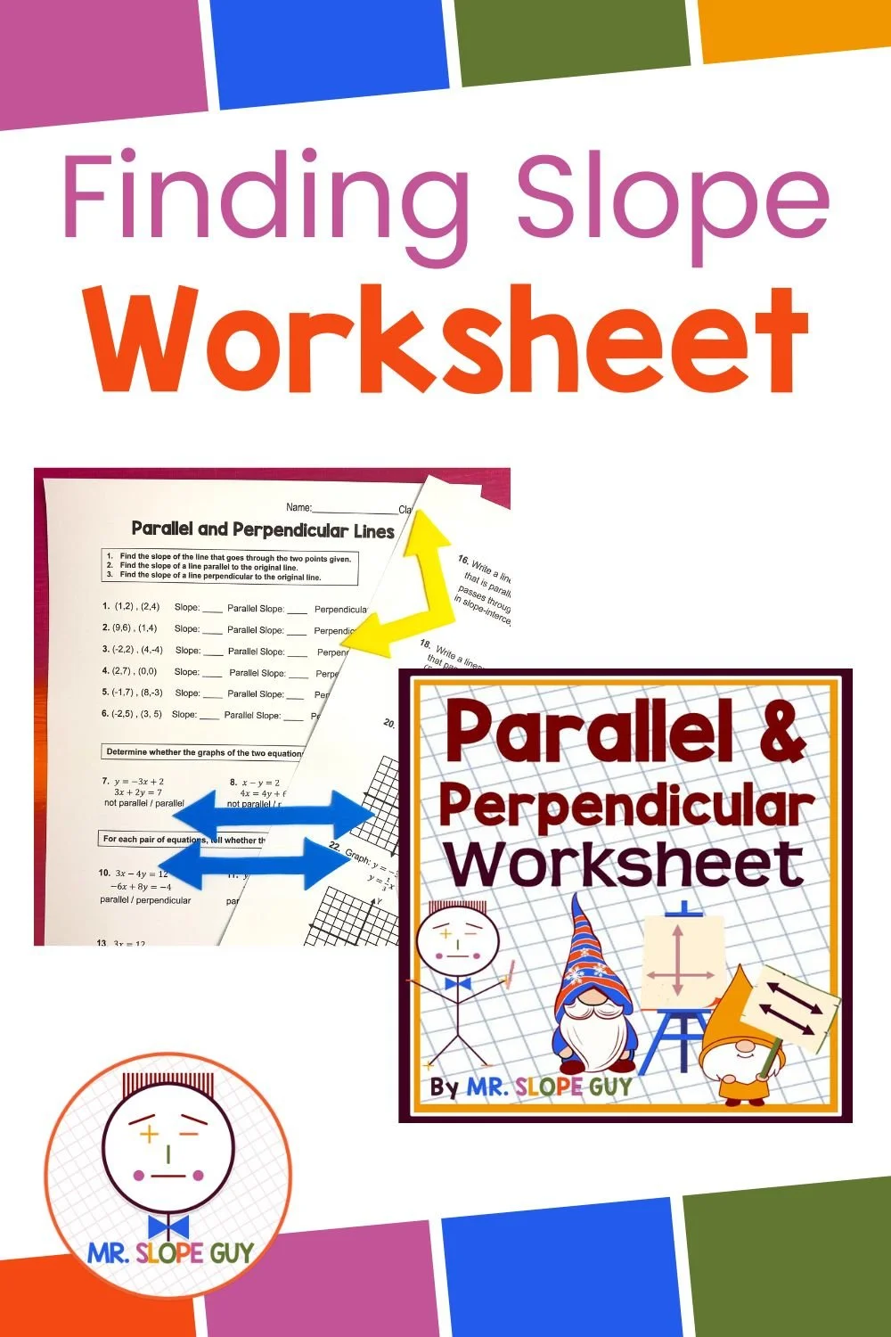 Parallel & Perpendicular Worksheet