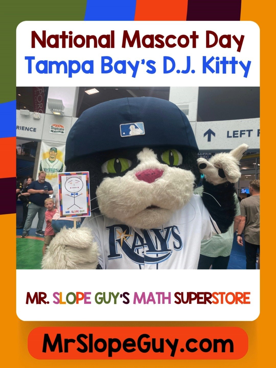Fur Real, It’s a Vibe
πΆπΆοΈ DJ Kitty didn’t choose the mascot life—the mascot life chose him.
From shades to swagger, he’s proof that even baseball gets better with bass.
Celebrating!! #NationalMascotDay #DJKittyVibes #Mascot
