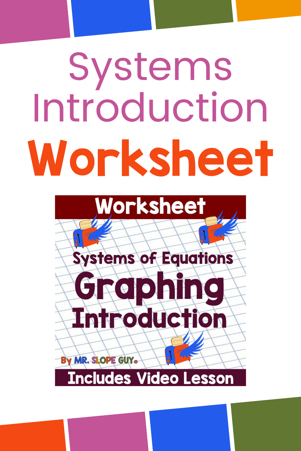 Systems  of Equations Graphing Intro