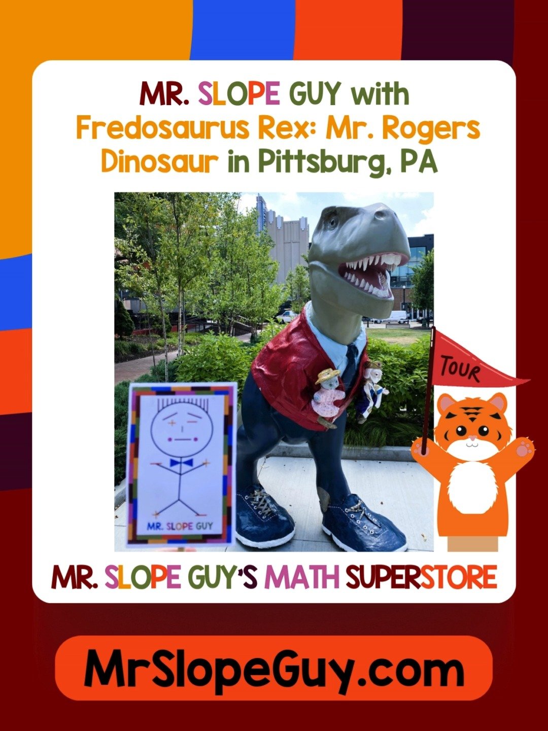 Dino + Cardigan = ICONIC
Who wore it best? Fredosaurus Rex is rocking Mr. Rogers' signature look and we’re OBSESSED. π¦π§₯
If dinosaurs can be this friendly, we can definitely handle that math test tomorrow.
#mrslopeguy #FredosaurusFashion #Din