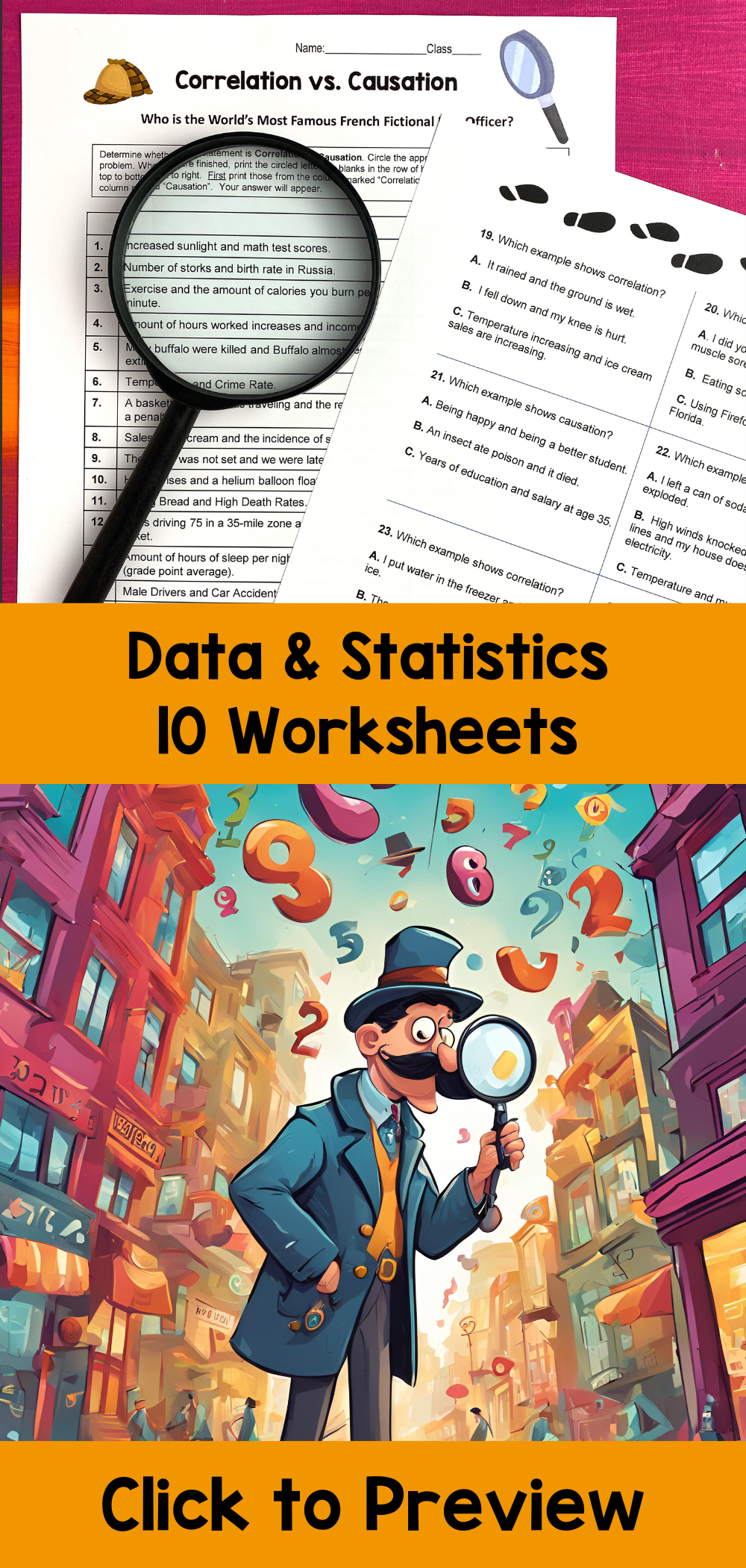 Data &amp; Statistics Bundle
