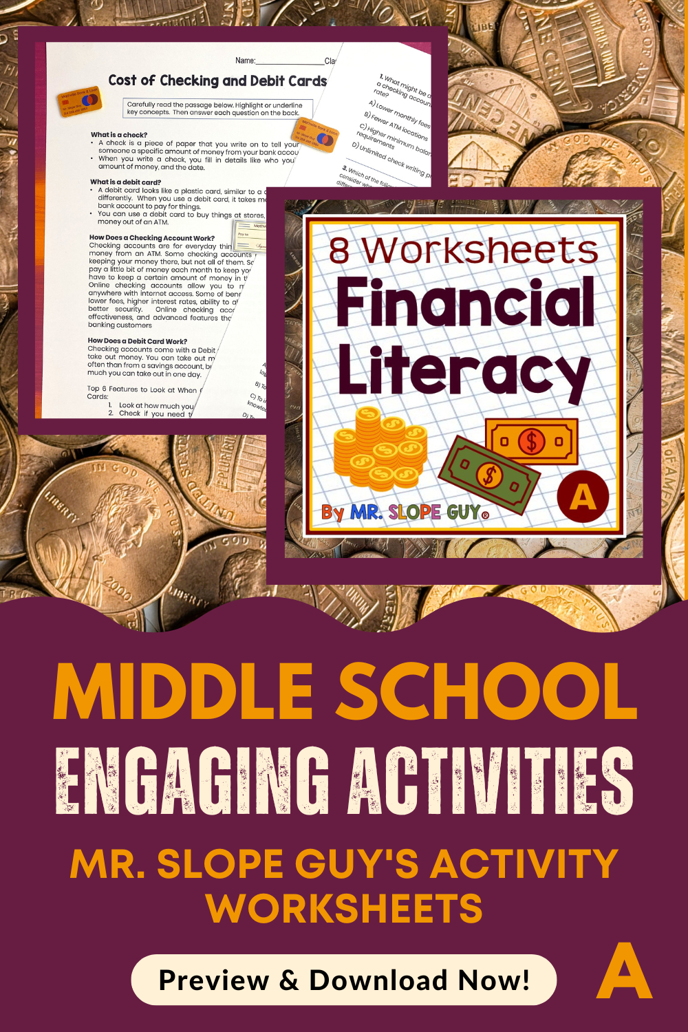 Financial Literacy Worksheets