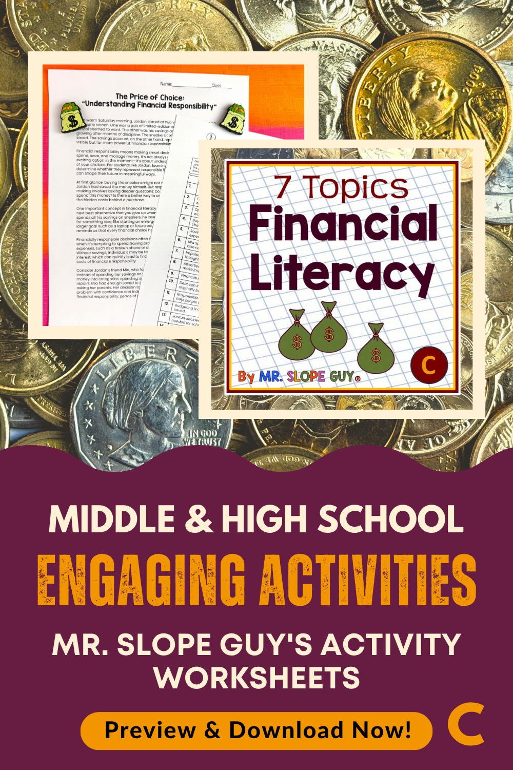Financial Literacy Worksheets