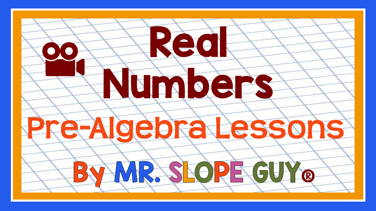 Real Numbers