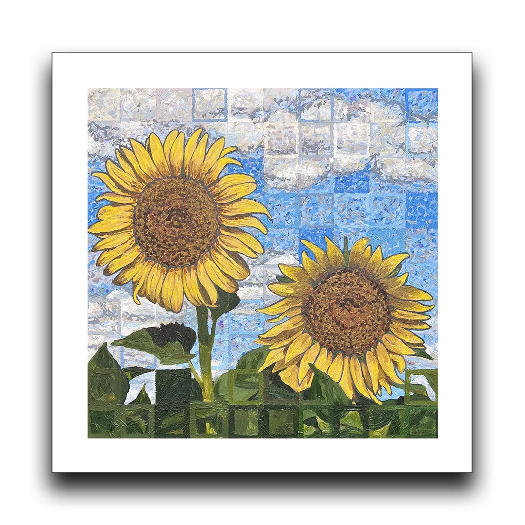 "Two Sunflowers"