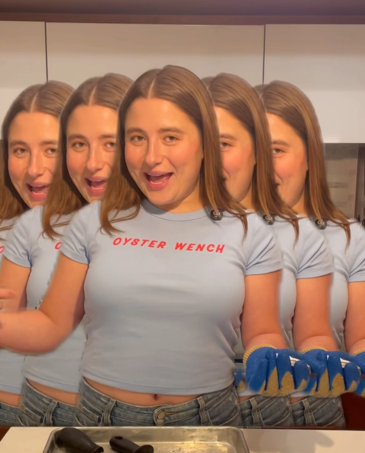 "Oyster Wench" Baby Tee