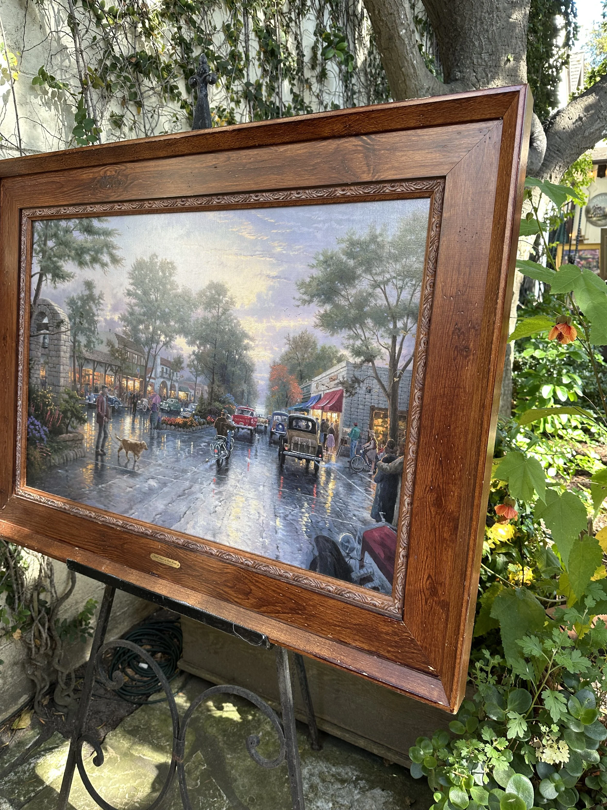 Carmel Sunset on Ocean Avenue by Thomas Kinkade.jpg