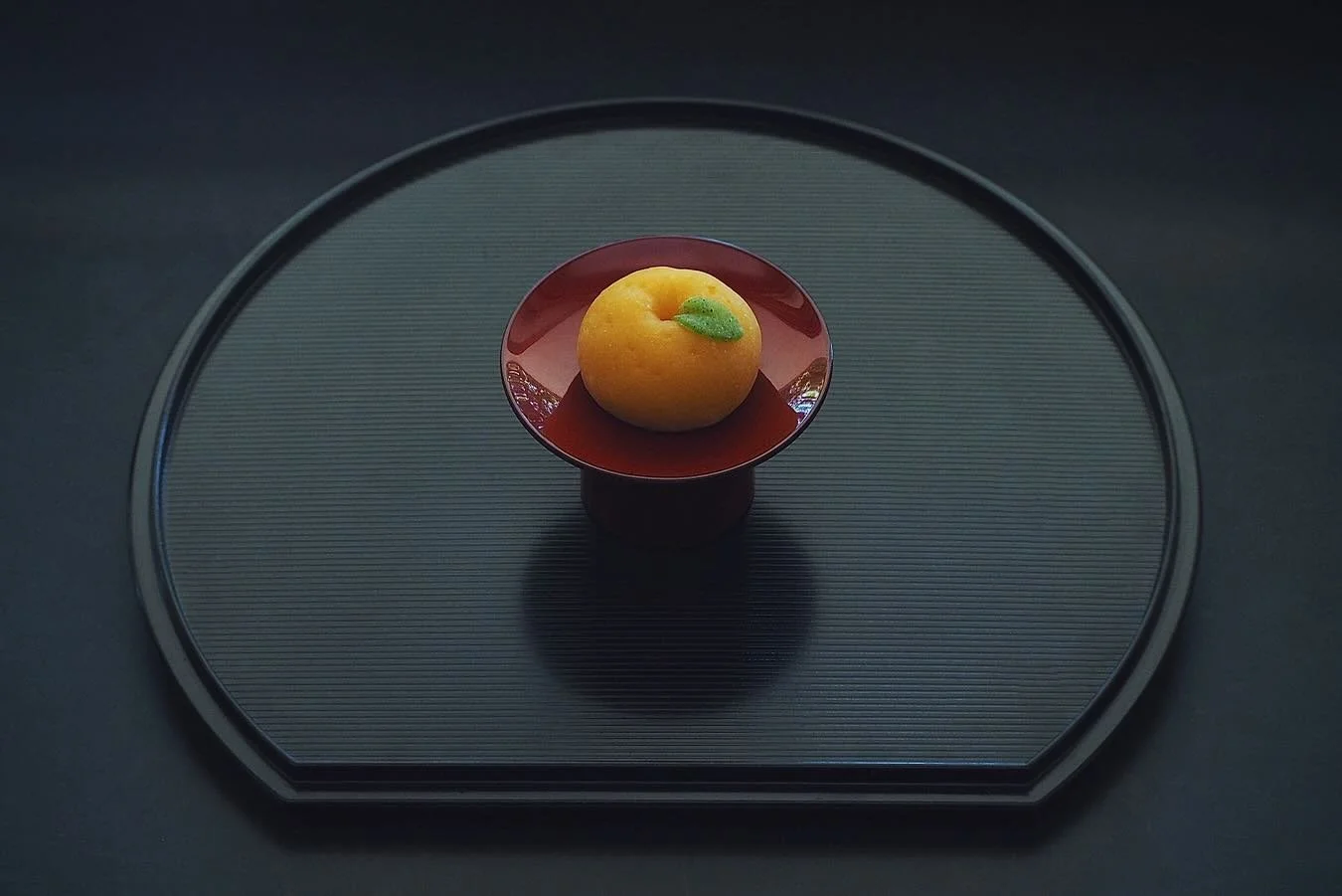 &ldquo;Tokijiku no Kagu no Konomi&rdquo; / 「非時香菓」

June 16th is Wagashi Day in Japan.
The Tachibana citrus, an ancestor of the mandarin citrus, is considered to be the first wagashi, as 1,900 years ago, a man named Tajimamori traveled far and wide to