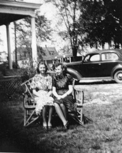 Addie Rawls Moore and Mary Virginia Johnson 1939. 