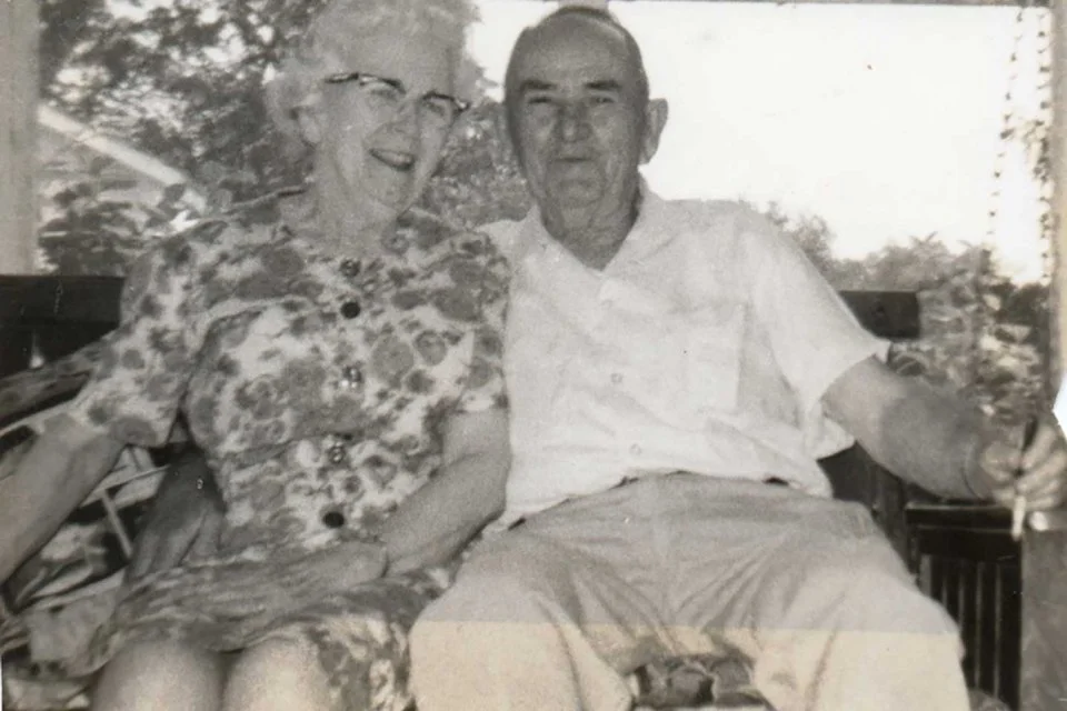  Dot and Ray Gilliam -  summer of 1968  Gilliam family photo 