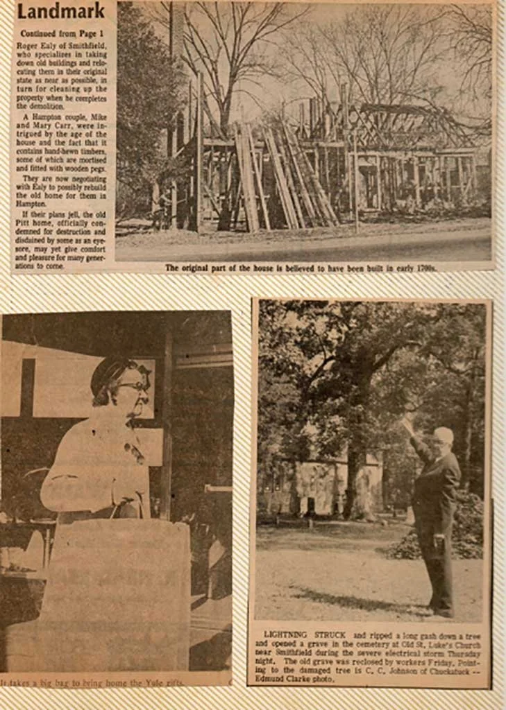 Article on Pitt house, pt. 2 1971