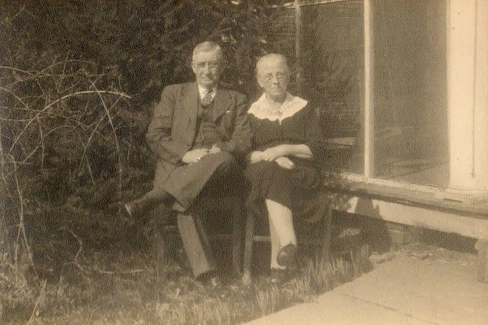  Charlie and Sissy Pitt - grandparents of Charles Johnson, Jr.  c 1940 Johnson family photo 
