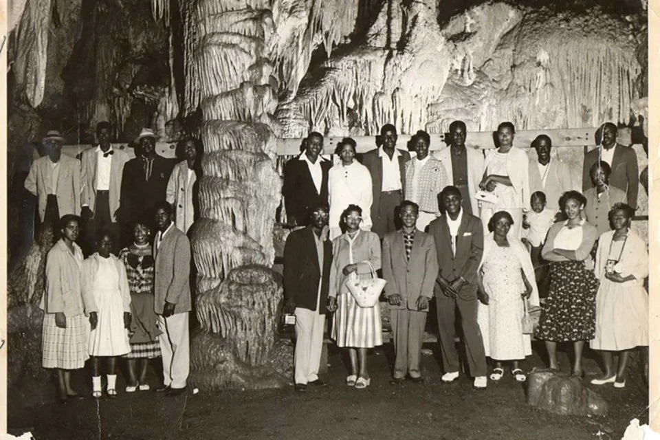  Christian Home Church members at Luray Caverns - early 1960s   Dolly Williams photo 