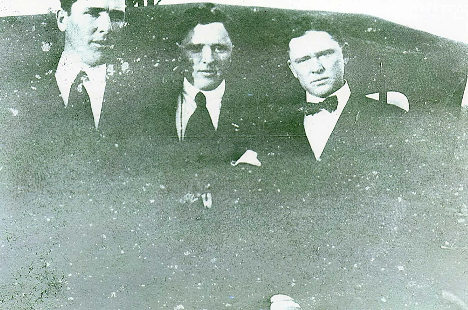  Brothers of LaSalle Corbell Pickett - David Corbell Cotten, Jasper Cotten and Edwin Cotten  Leroy Pope photo 