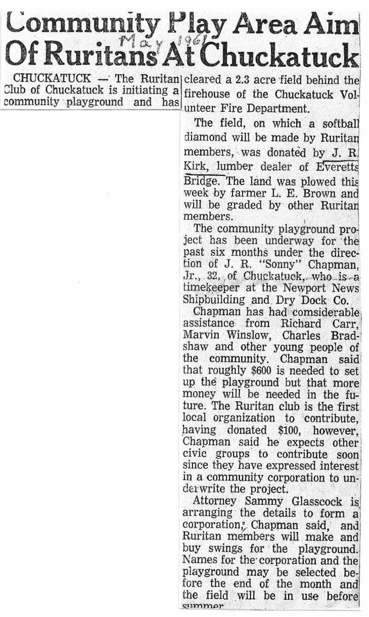 Community Play Area Aim of Ruritans at Chuckatuck article.jpg