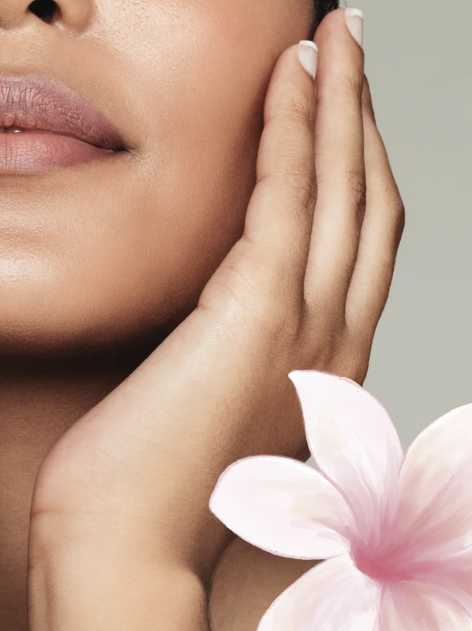 Hyperpigmentation around the mouth 