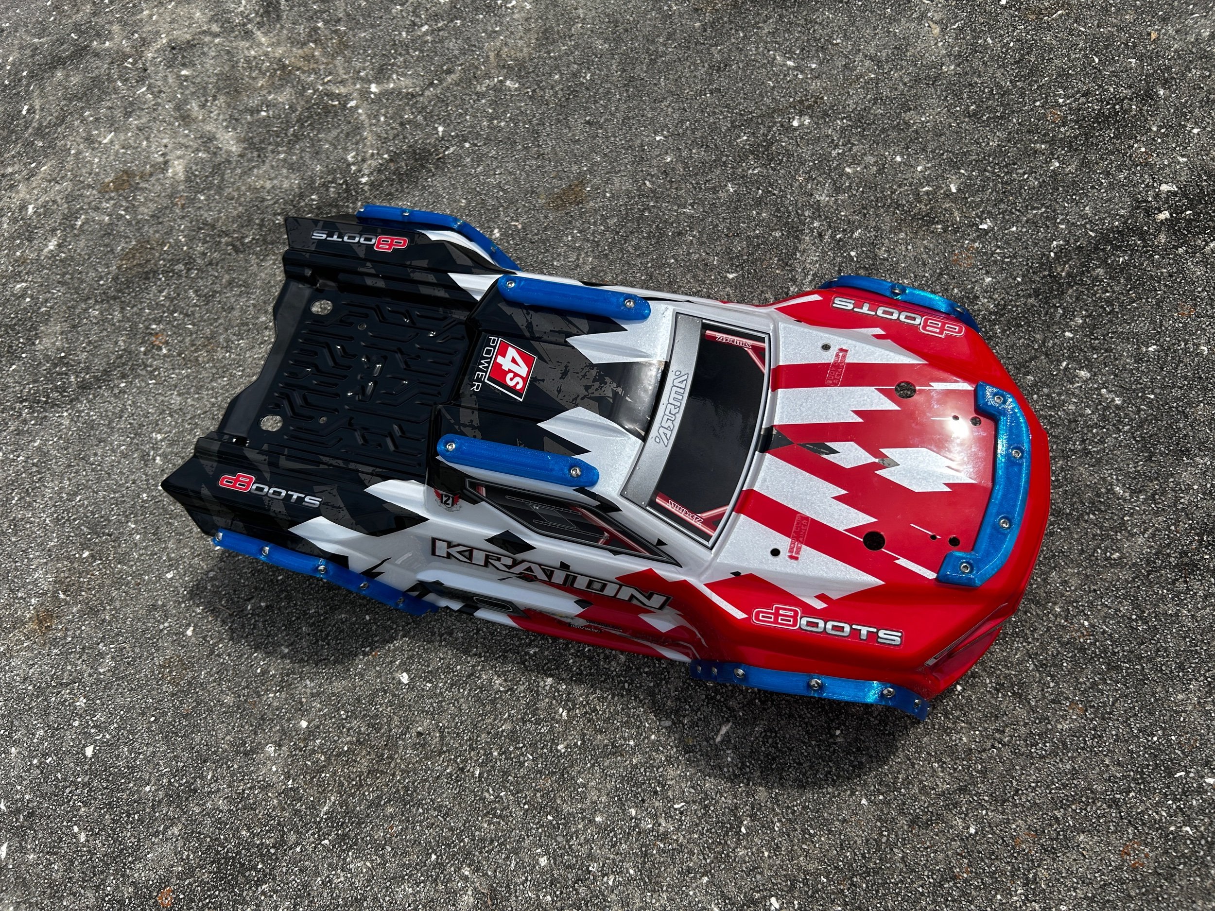 Kraton 4S Body Skid Kit