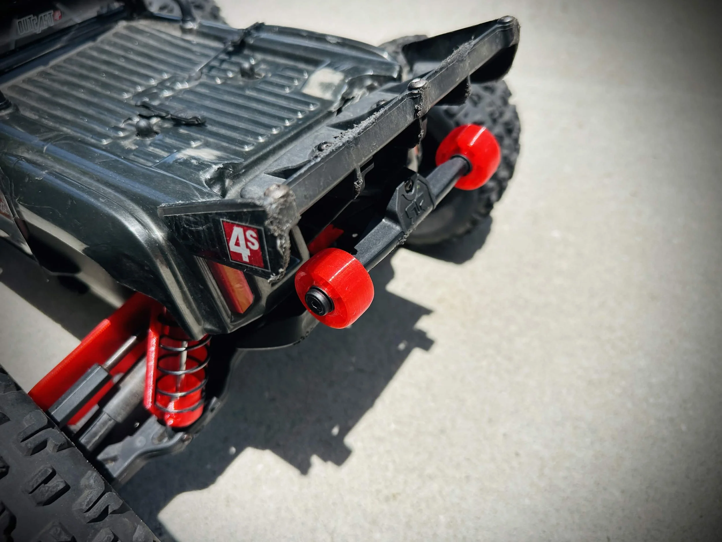 Wheelie Wheels for Arrma 3S/4S Vehicles