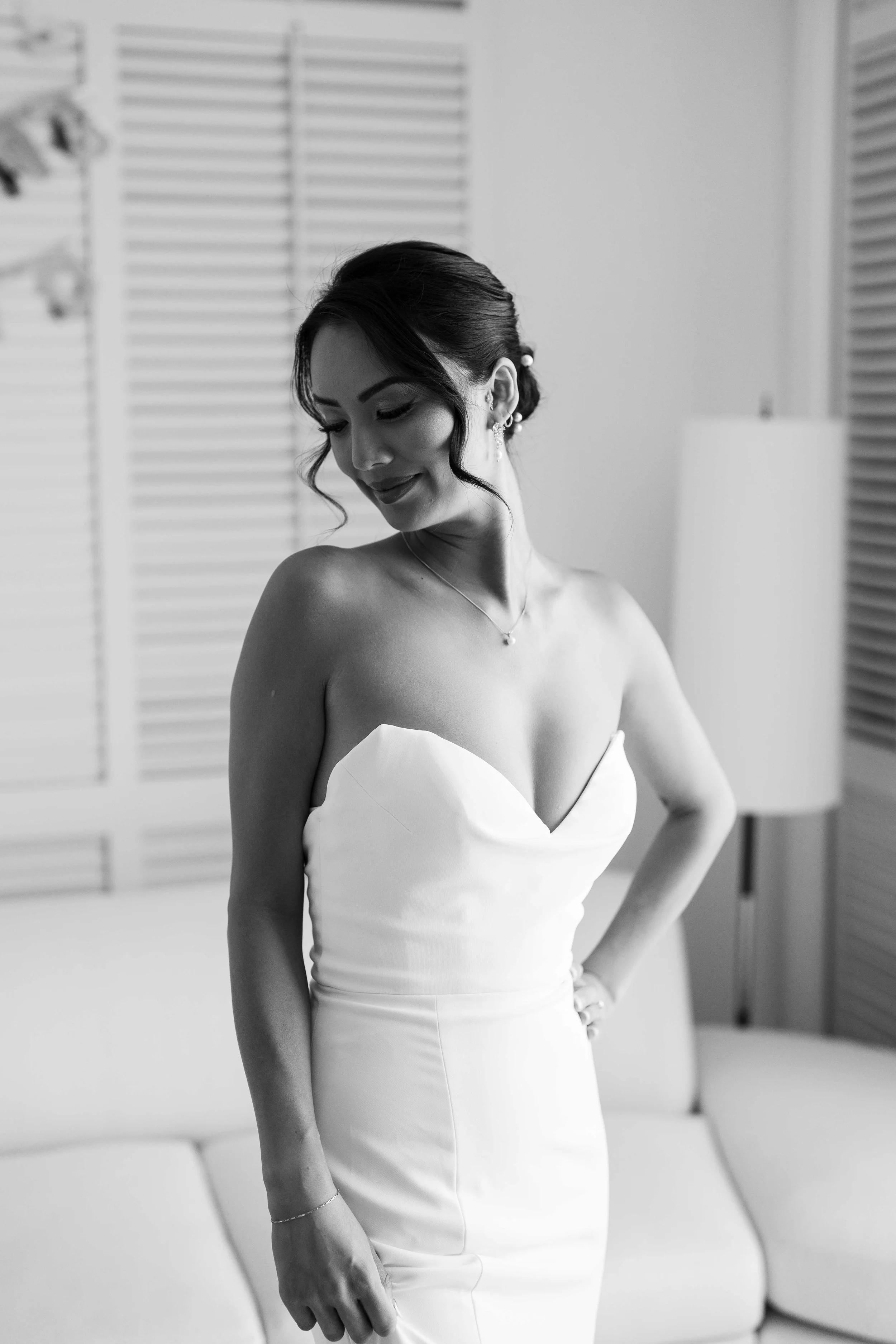 Hannah & Reid | Cafe Julia Wedding, Downtown Honolulu