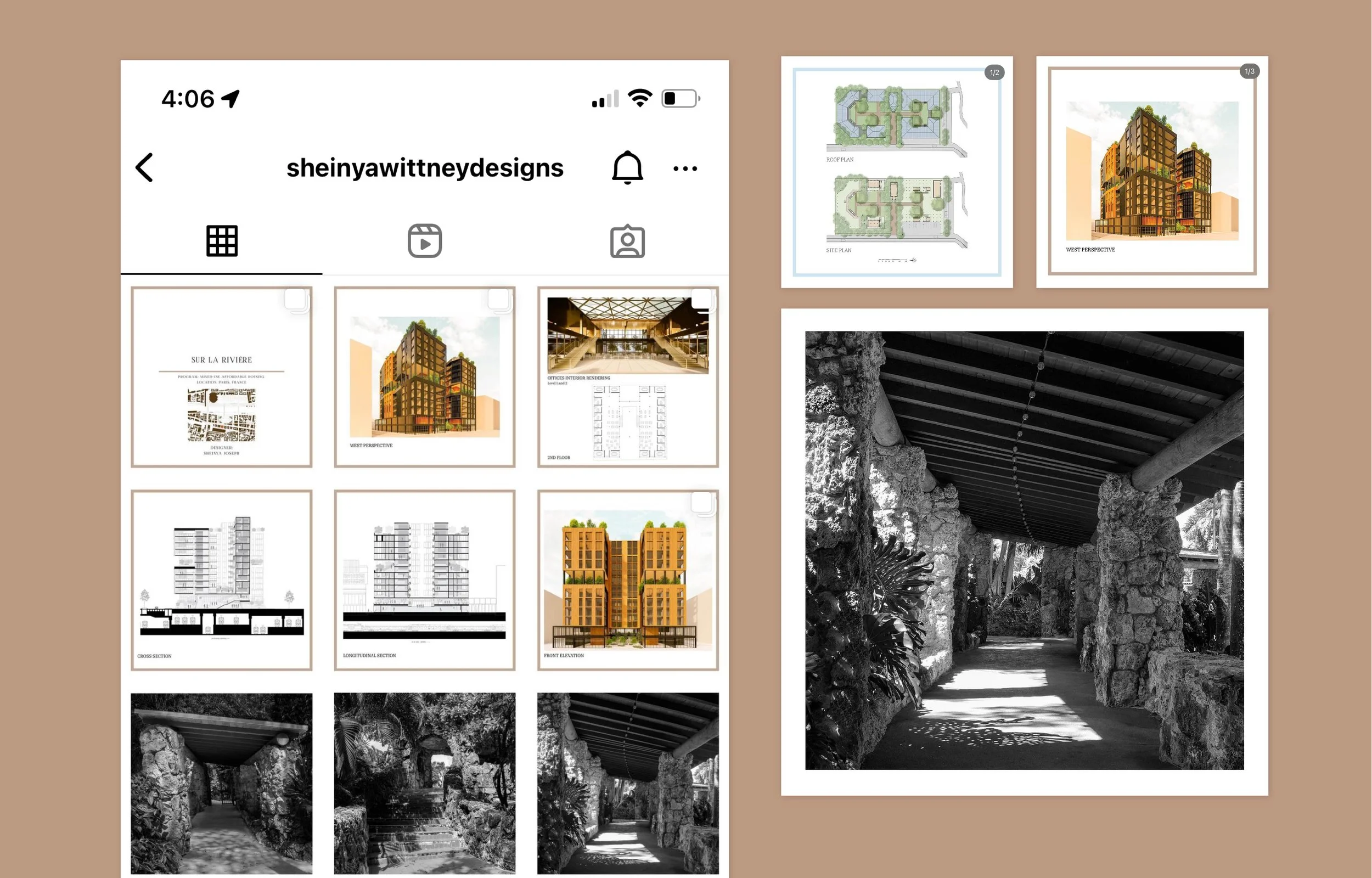 Full Grid for Architecture Freelance Client