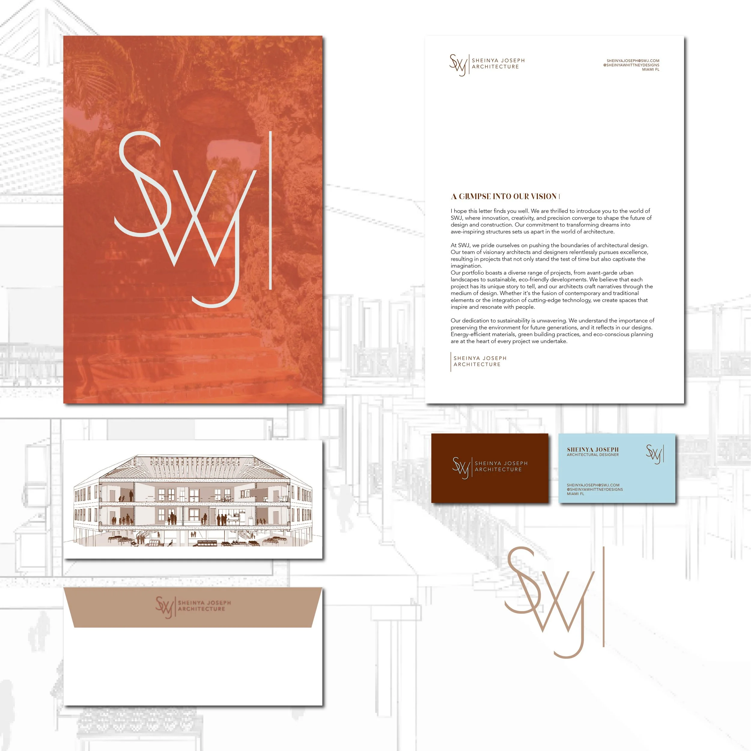 Branding Collateral for Architecture Freelance Client