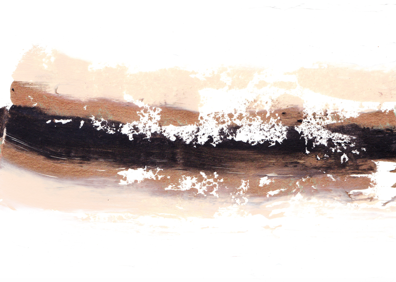   Bronze    Acrylic on Paper    4.5 x 6.25  