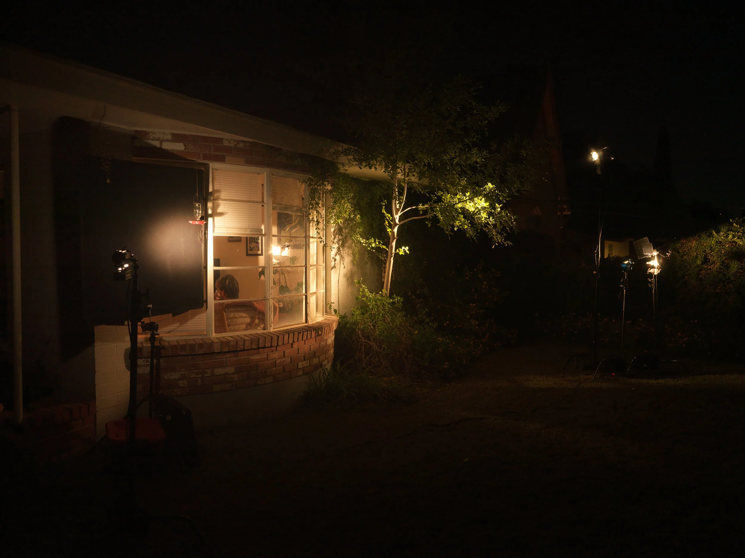 Our Director/DP, Dustin James Leighton, lights everything with vintage tungsten fresnels. 