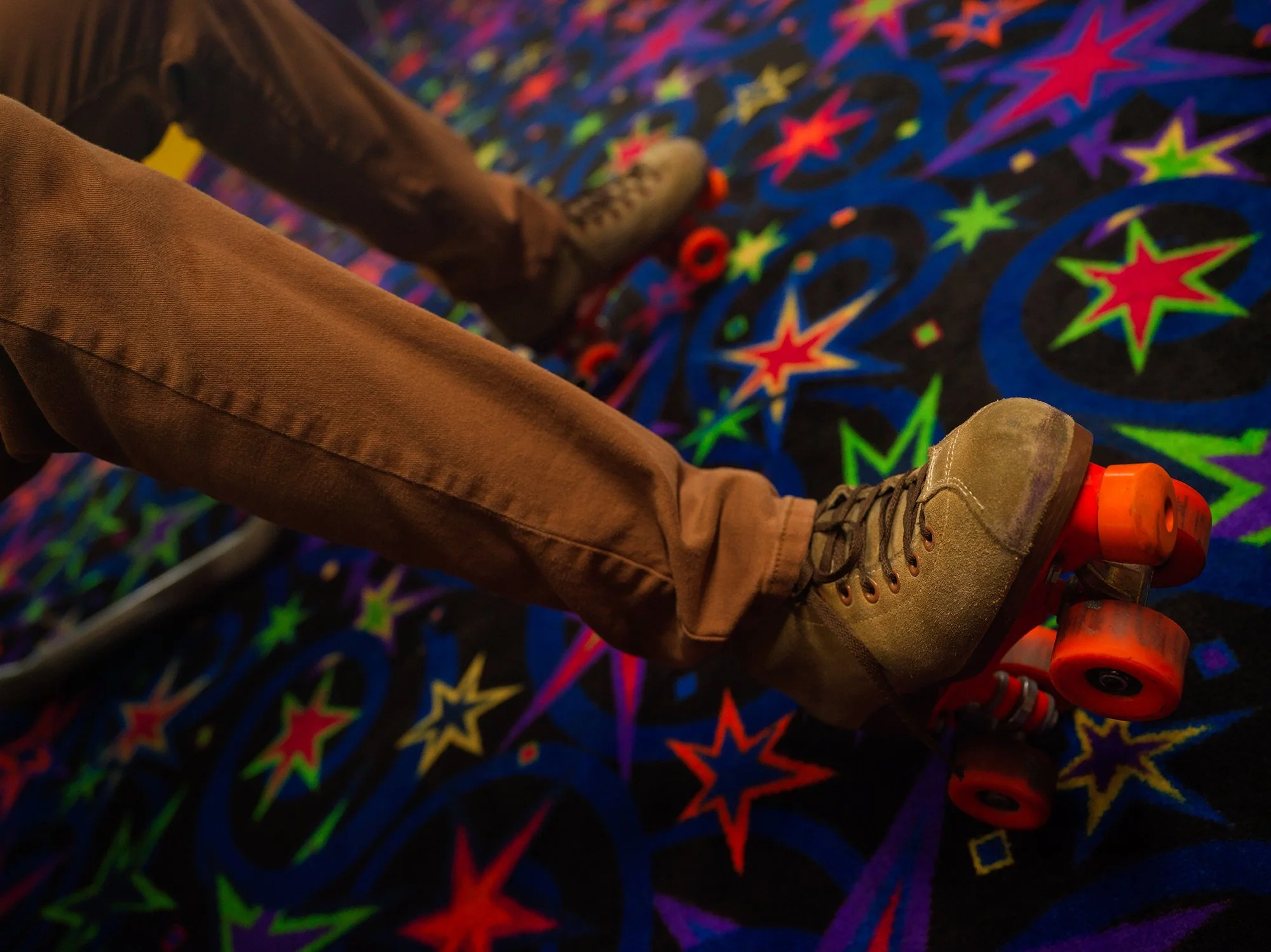 We headed to Skate Land! 