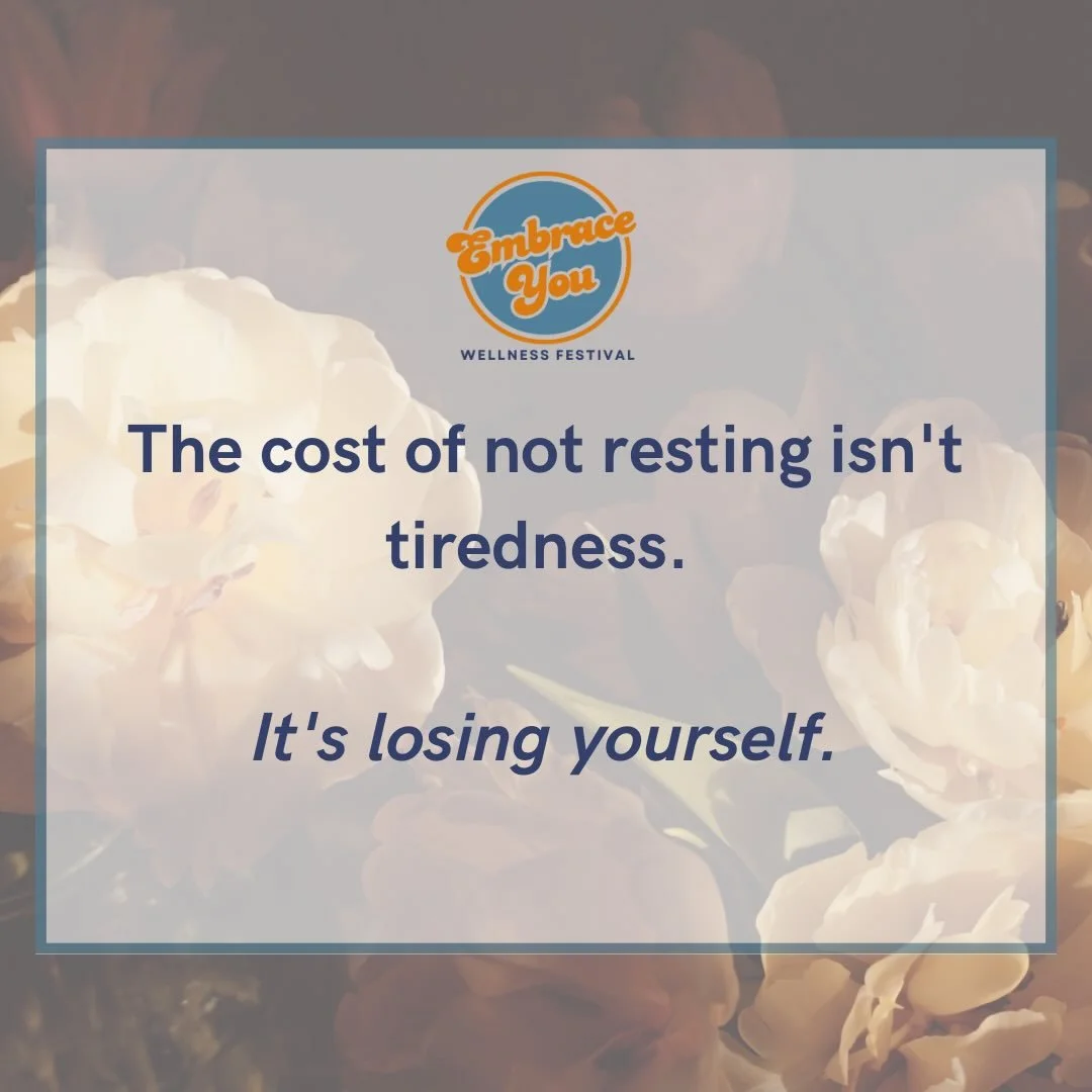 Burnout doesn&rsquo;t announce itself. 

It shows up as forgetting what you used to love. 
As saying &ldquo;I&rsquo;m fine&rdquo; on autopilot. 
As getting through the day instead of actually living it.

We normalise exhaustion so quietly that we sto