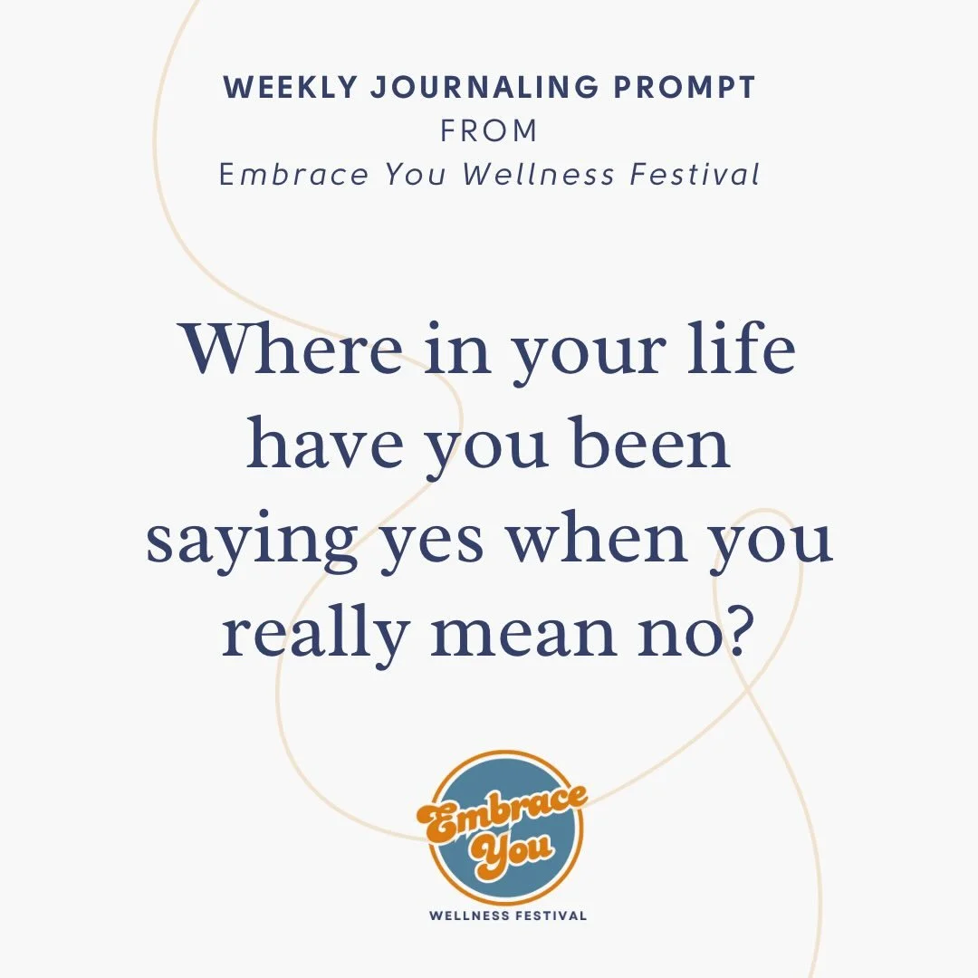 Sunday journal prompt:

Where in your life have you been saying yes when you really mean no?

#Wellbeing #journalling #selfcare #rest