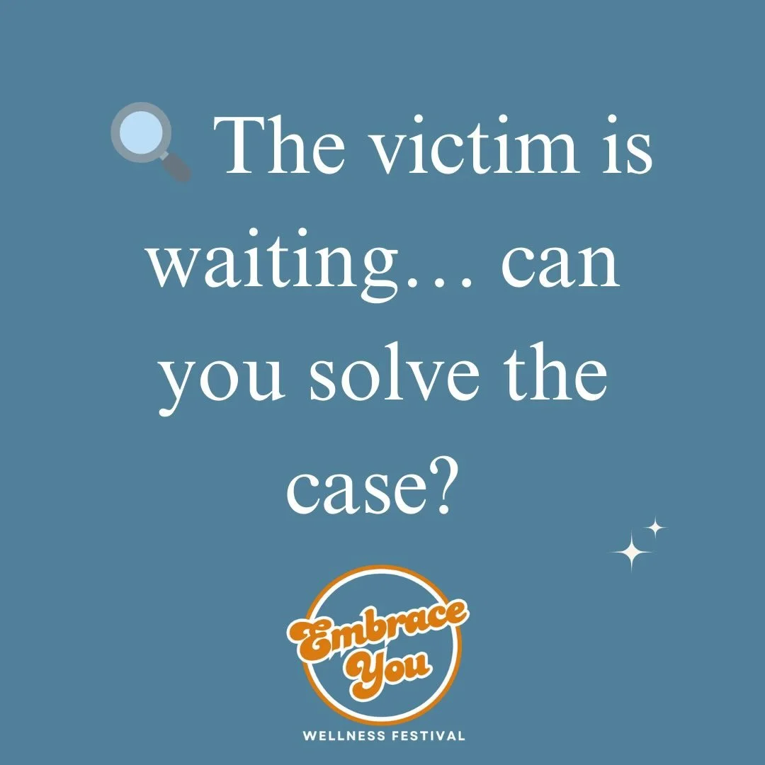 🔍 The victim is waiting&hellip; can you solve the case? 🕯️

Step into the roaring 20s for a night of glamour, intrigue, and a little bit of murder.

Join us on Friday evening at Embrace You Wellness Festival for a 1920s Murder Mystery Dinner Party 