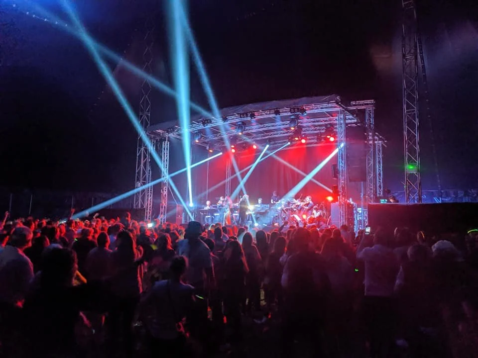 Lighting at festival