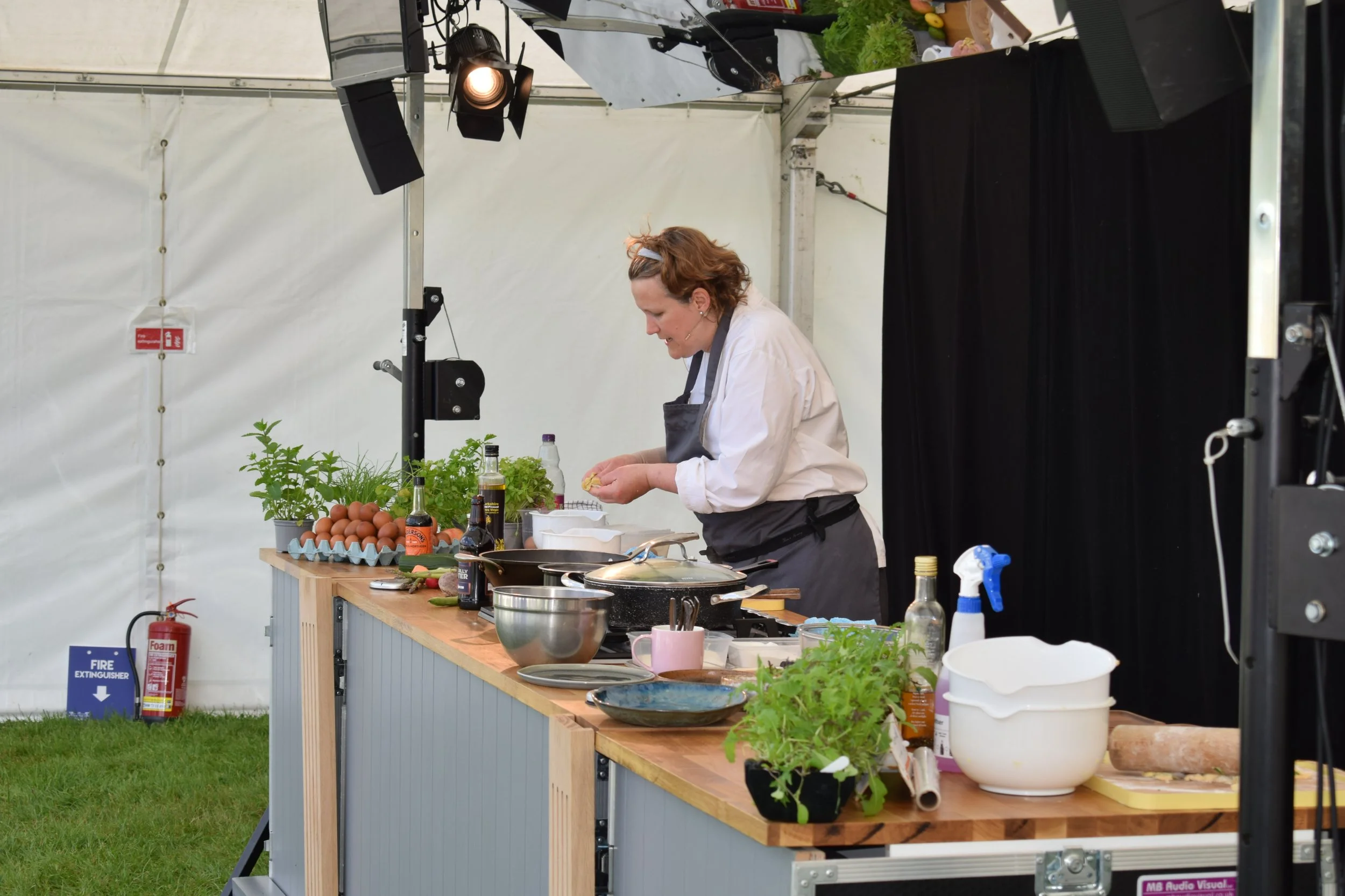 Steph moon live at north leeds food festival
