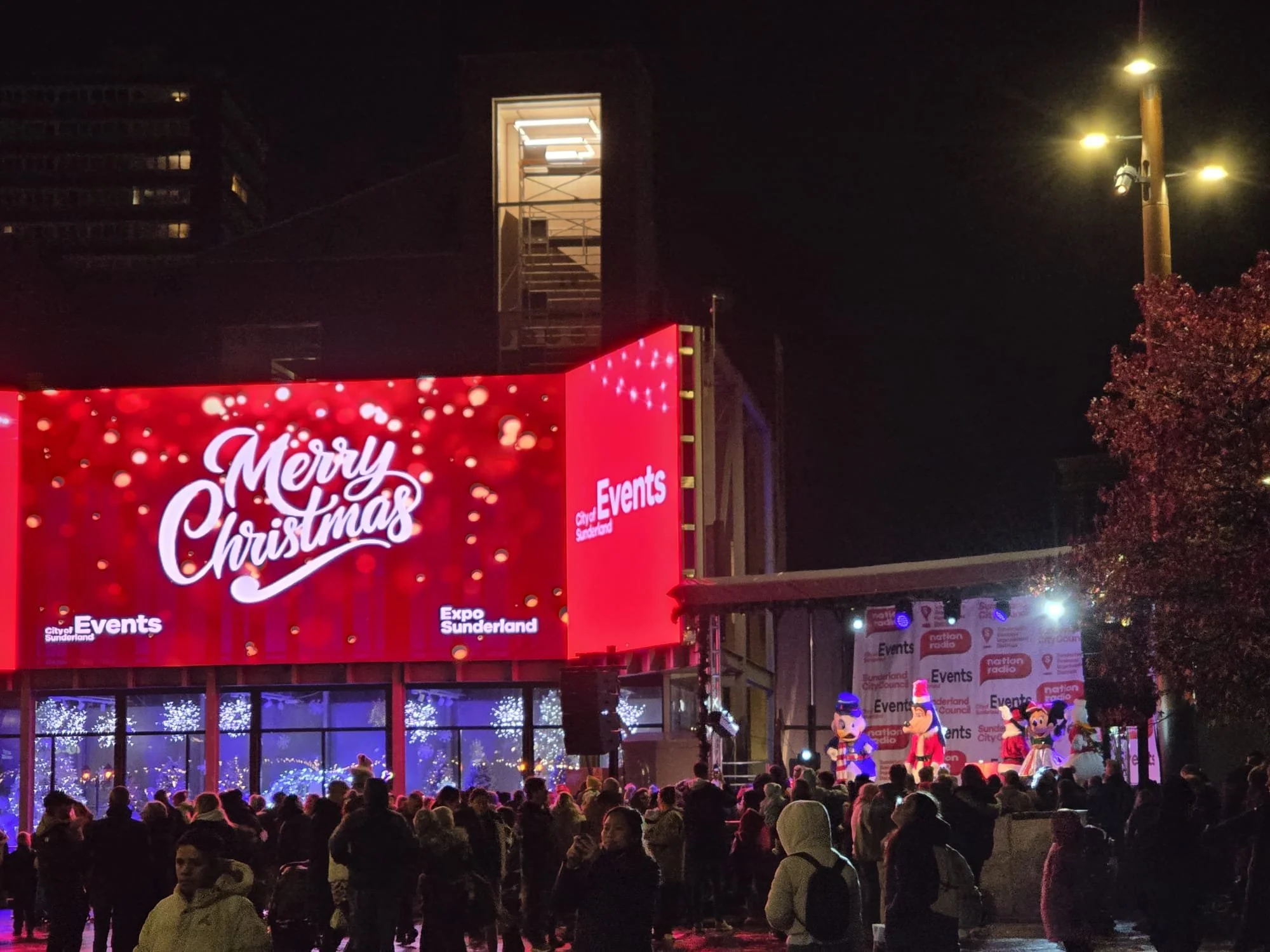 SUNDERLAND LIGHT SWITCH ON