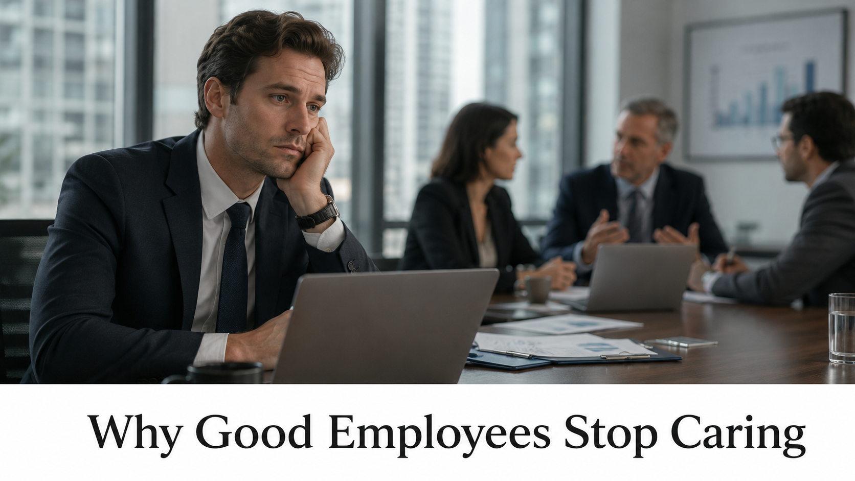 Why Good Employees Stop Caring: The Leadership Problems Behind Employee Disengagement