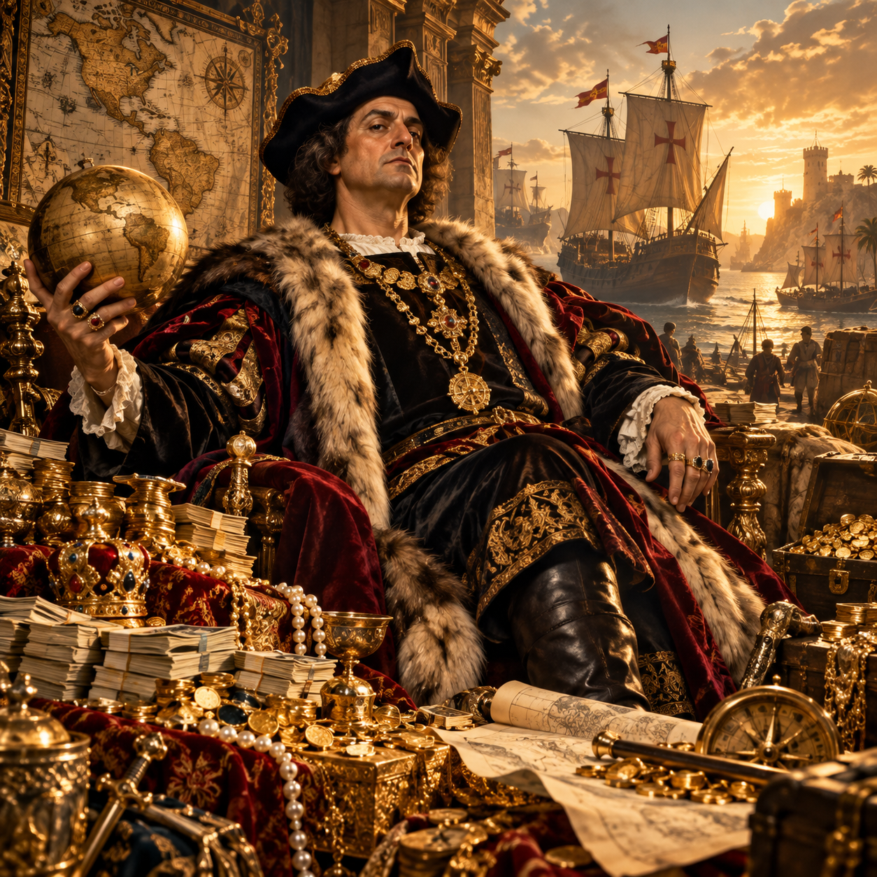 Christopher Columbus Had a Pitch Deck, a Bad Map, and One Hell of a Funding Round