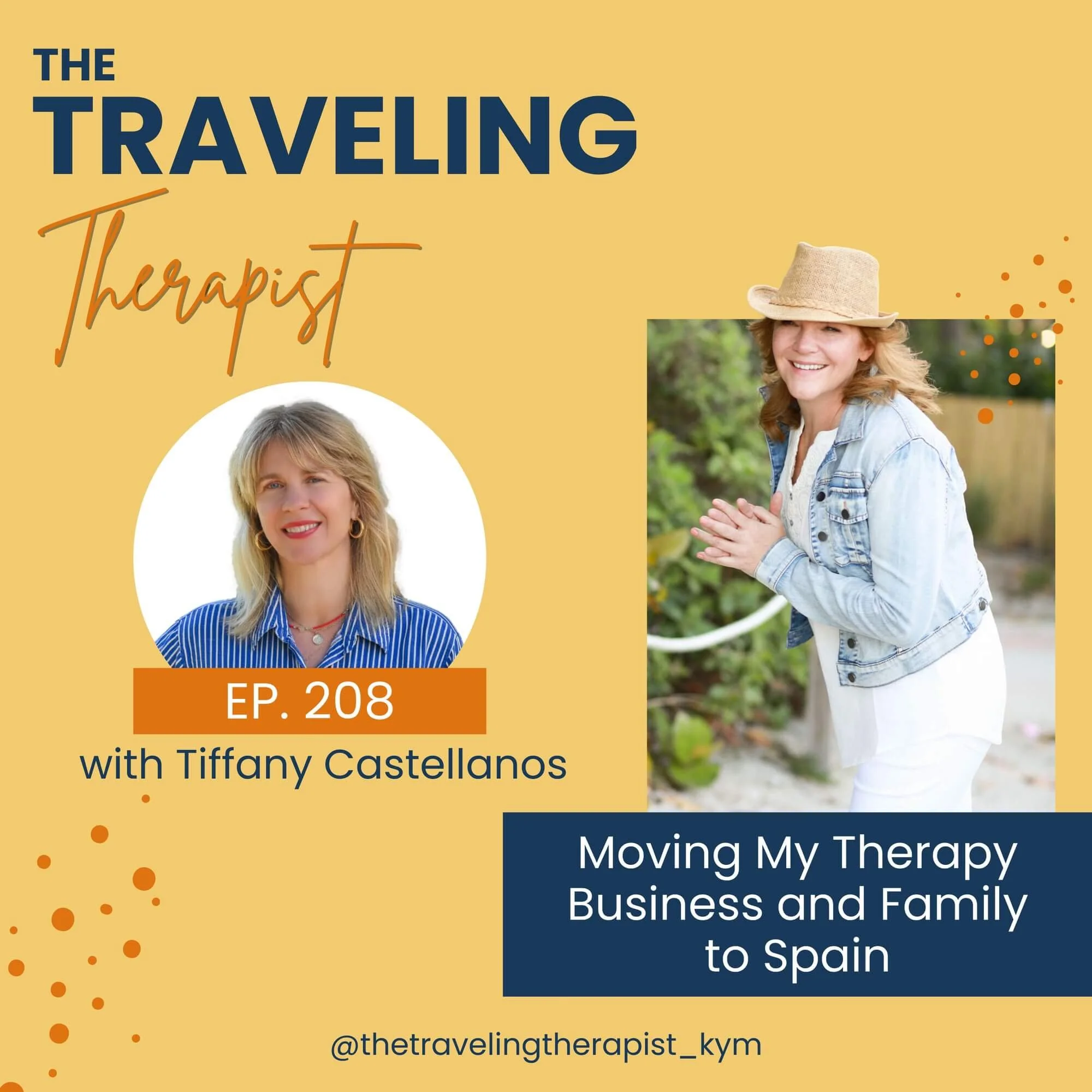 the traveling therapist logo