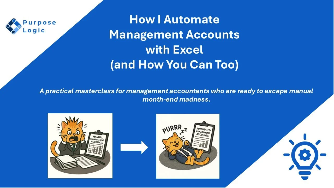 Why I’m Releasing My “One-Click” Management Accounts Automation Masterclass for Free