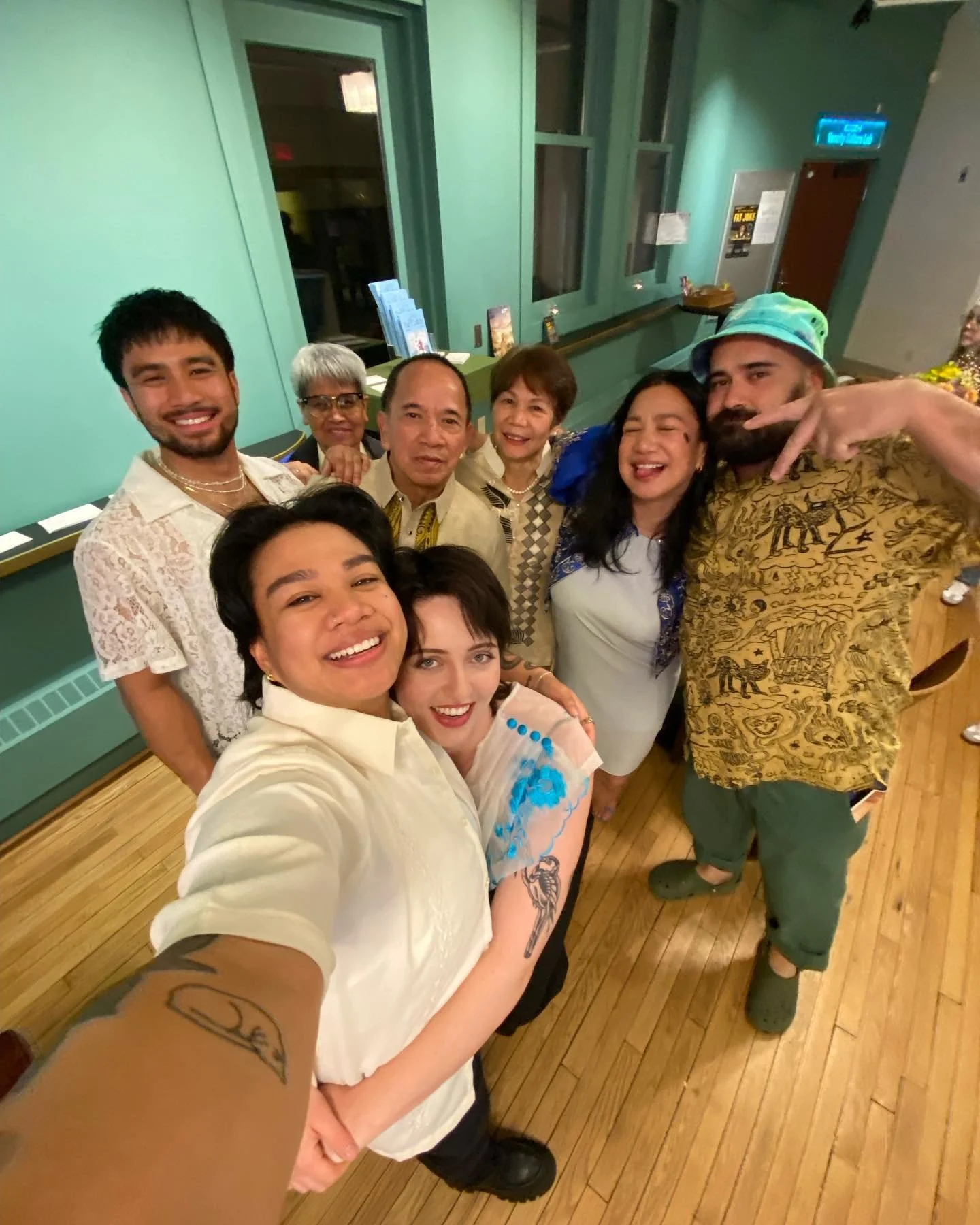 🔥FUEGO SEDIEGO 😎 SWAGAPINO IN THE BAHAY🛖 FOR LAST NIGHT&rsquo;S HOMECOMING 🦋 OPENING!!!!

(i think my parents have more fans than i do, and that&rsquo;s totally more than okay)