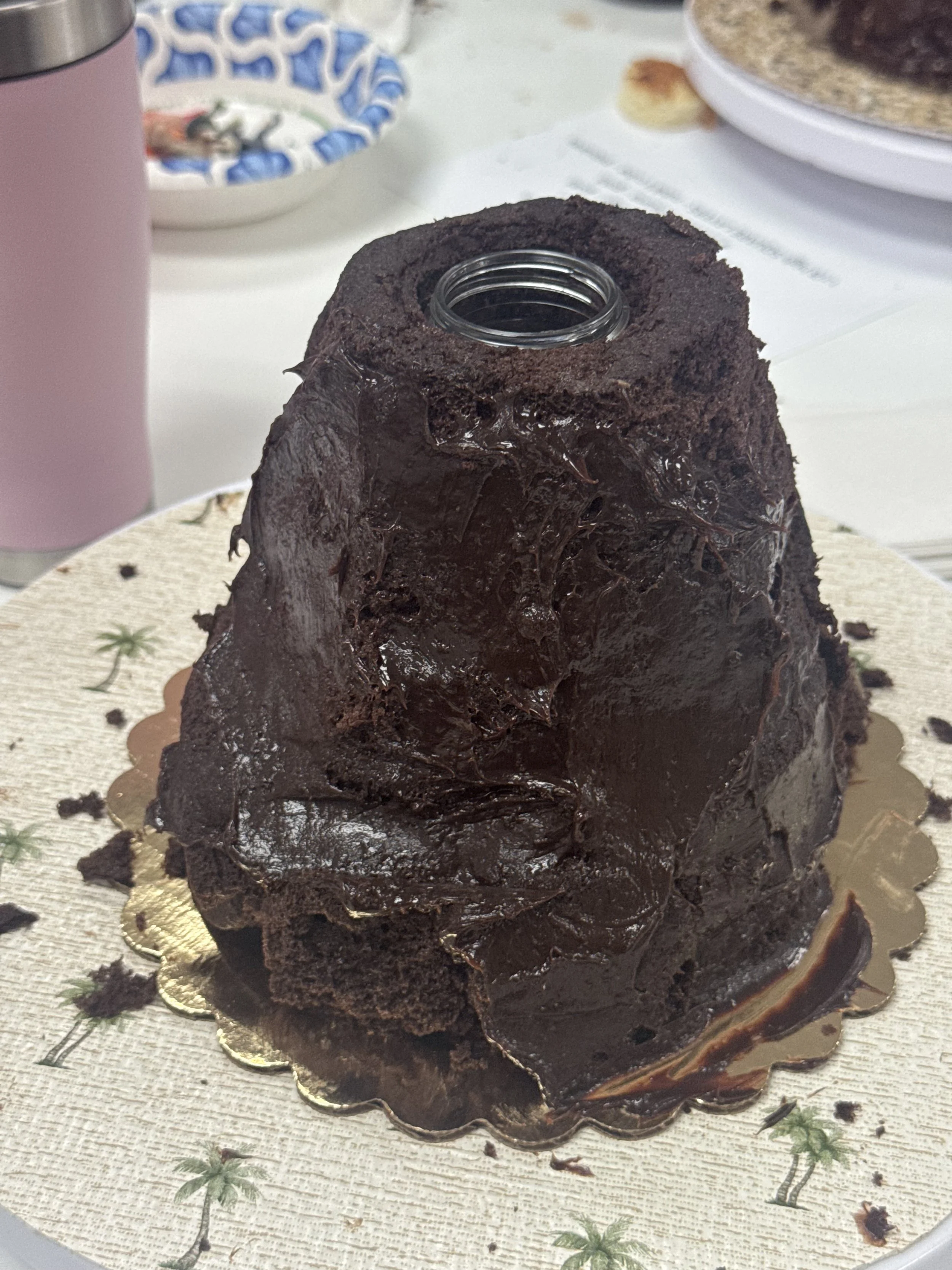 Volcano Cake