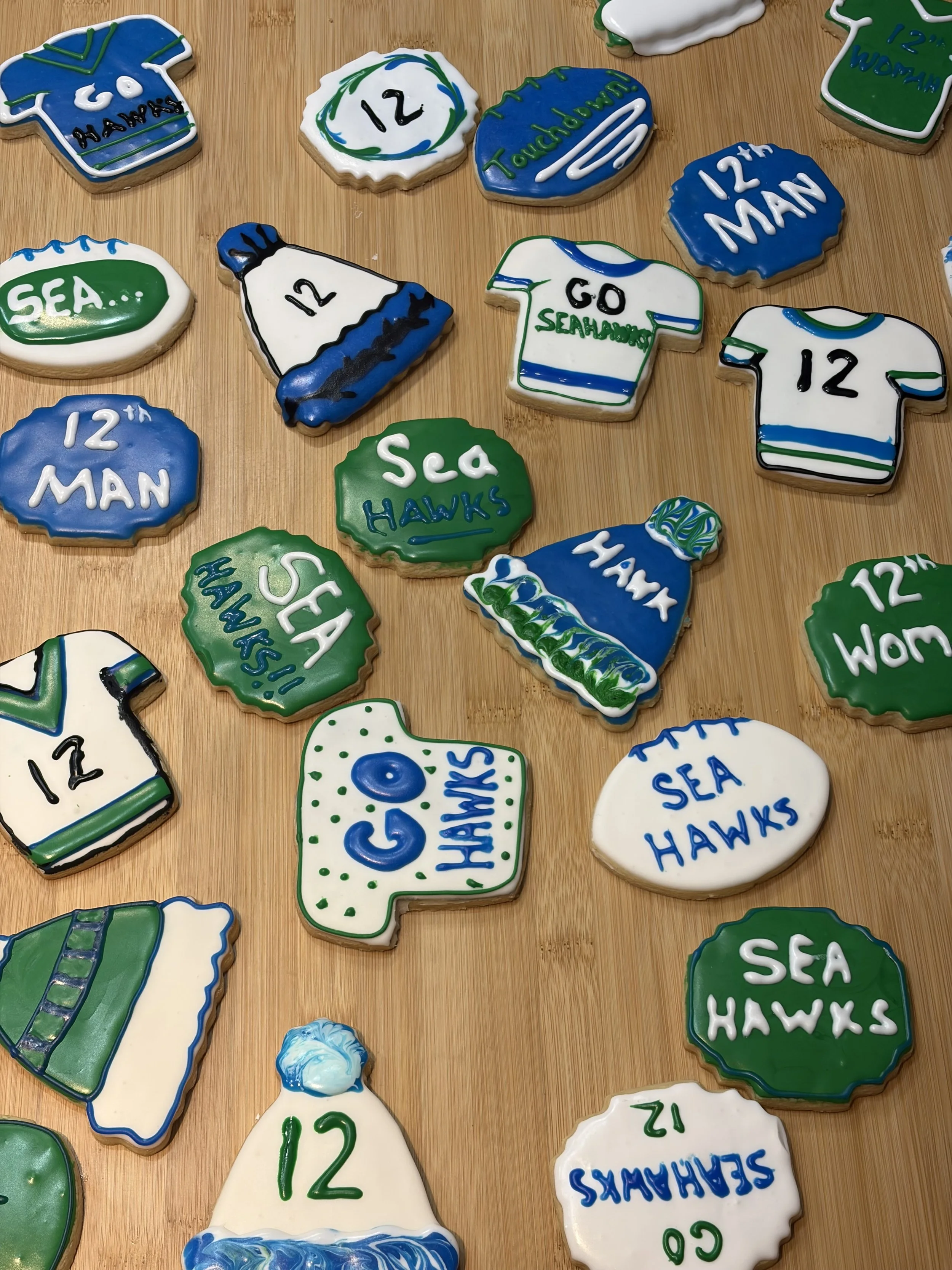 Super Bowl Sugar Cookies