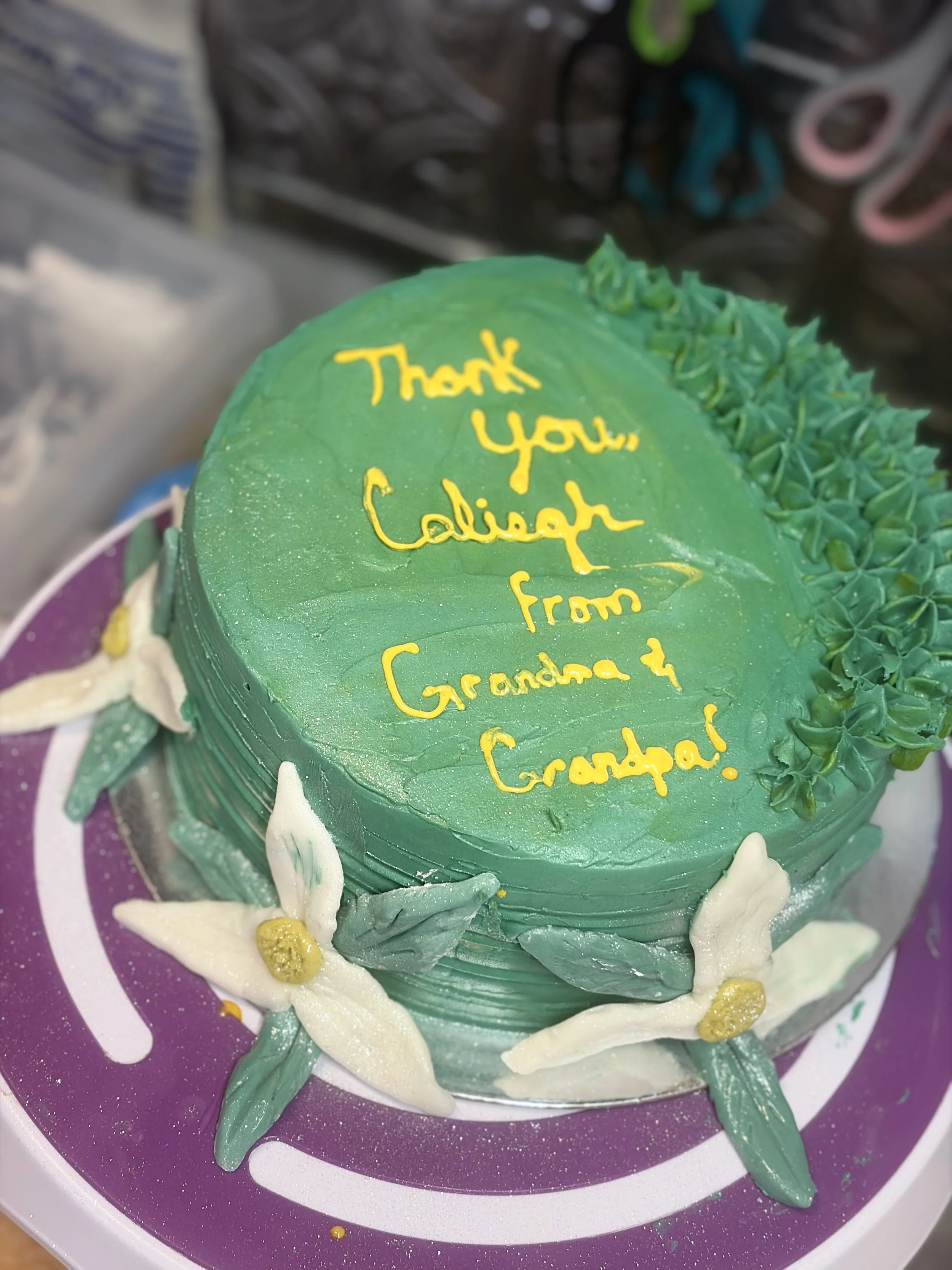 Thank you cake!