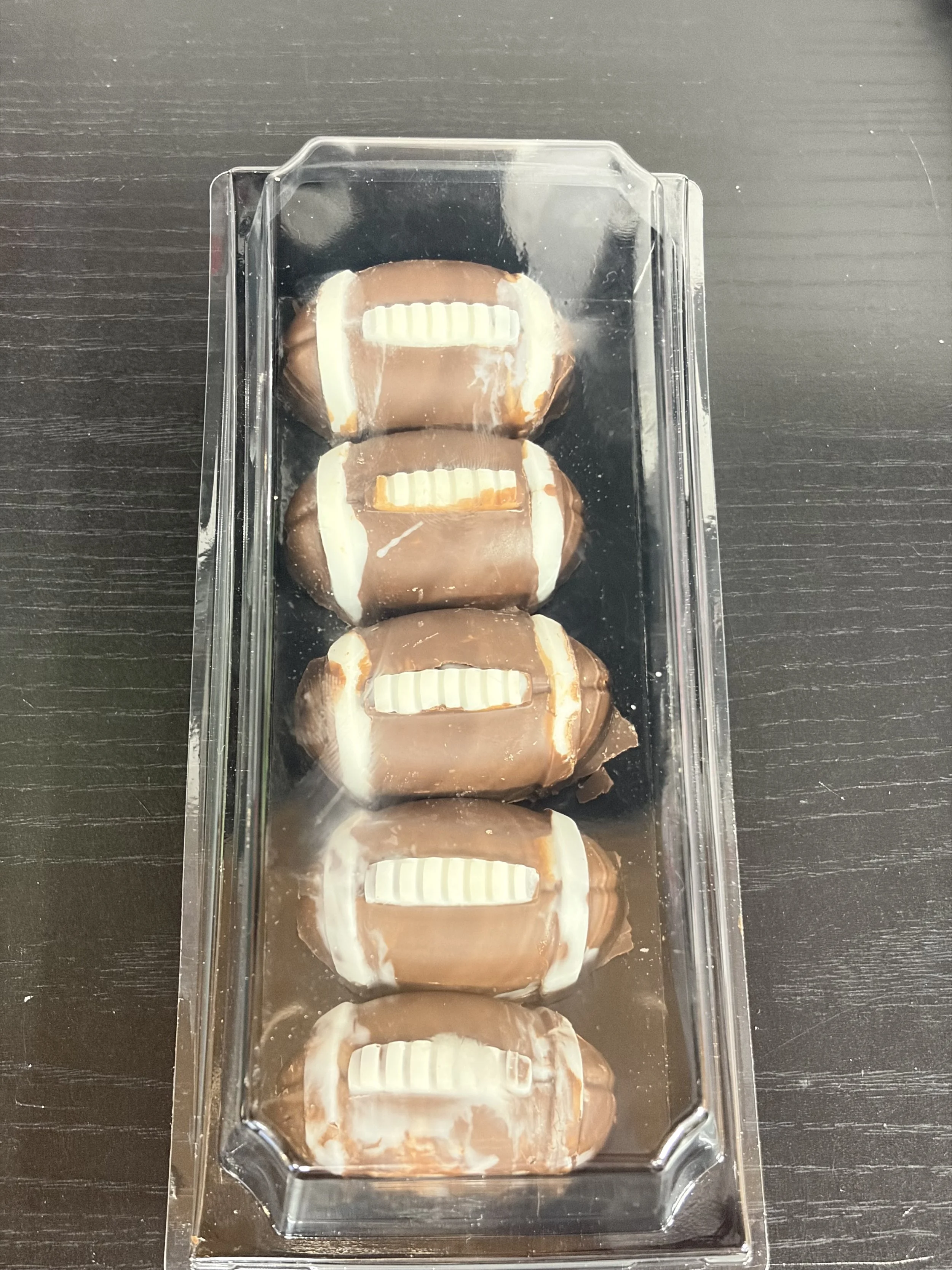 Football Peanut Butter Cups