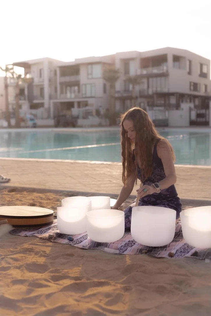 Sound Bath on the beach