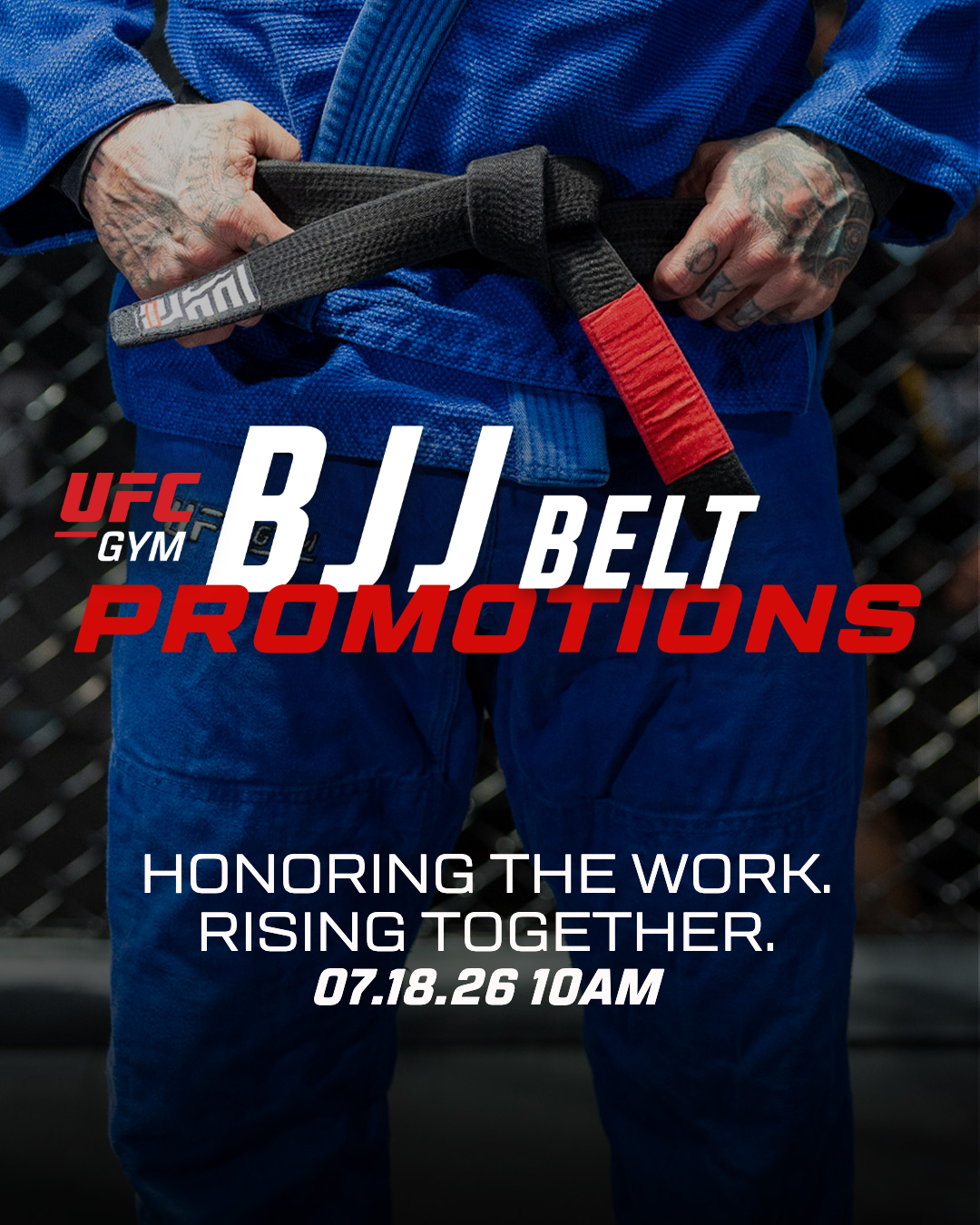 UFC GYM Belt Promotion