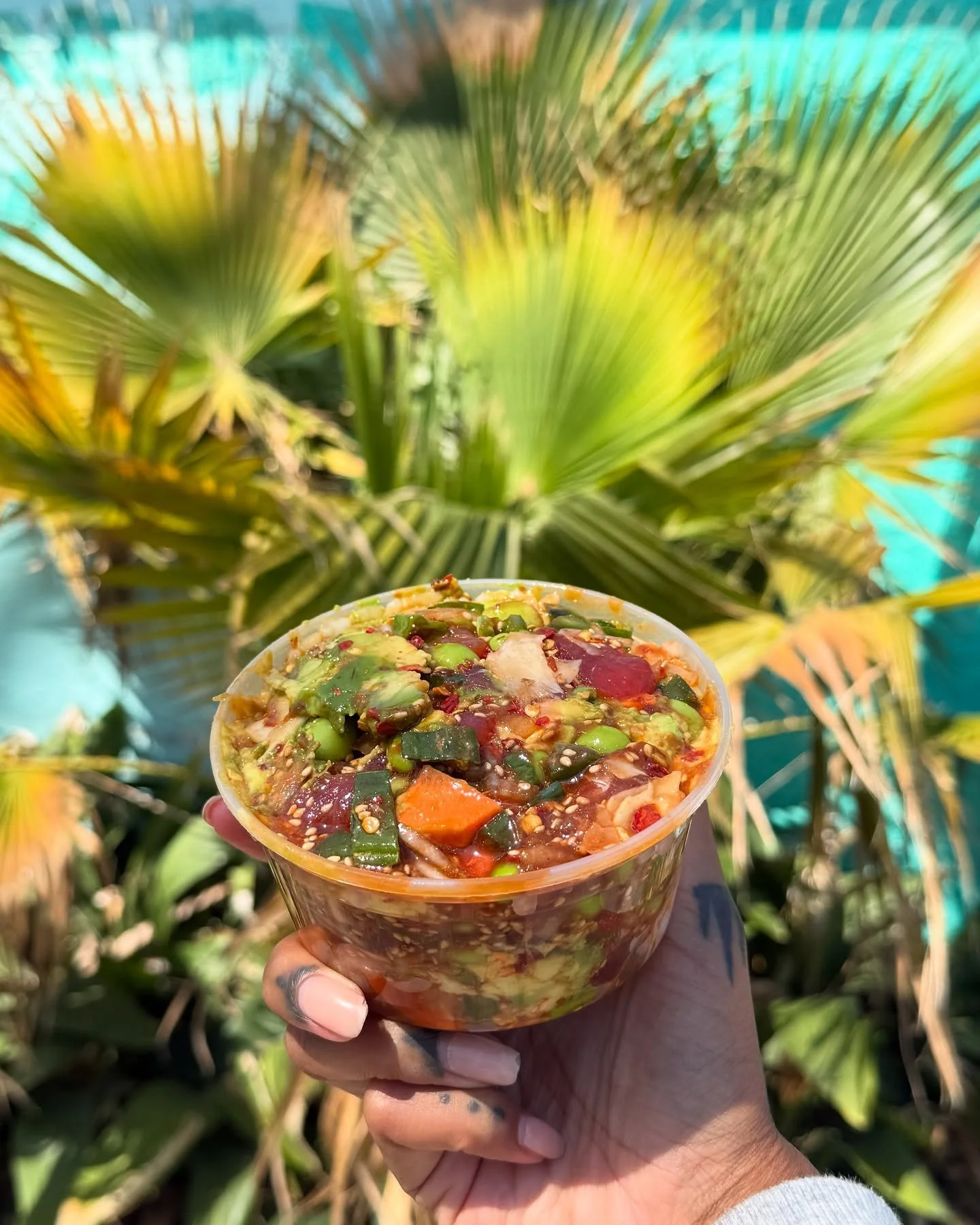 i love @pokepokebowls and @jacobyplunges events. That&rsquo;s it, that&rsquo;s the post 🤗

➡️➡️➡️ swipe for the most perfect bite
