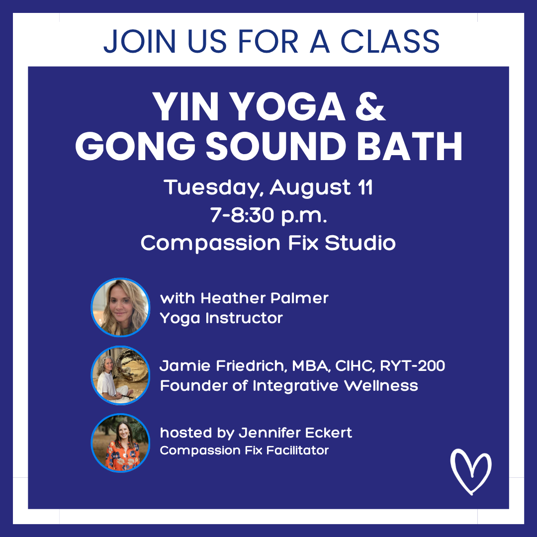 Yin Yoga & Gong Sound Bath, Tuesday, August 11, 7-8:30 p.m.