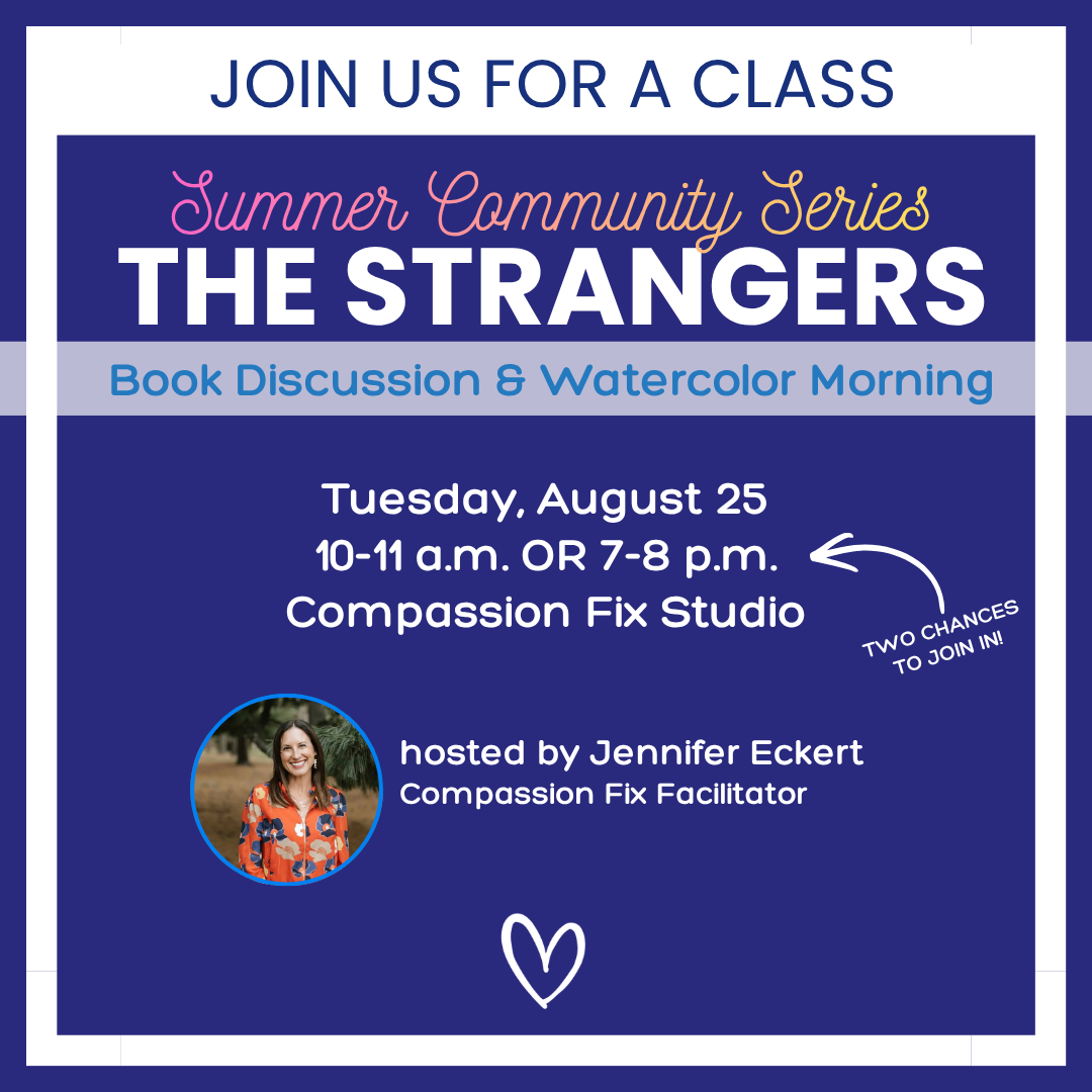 The Strangers: Book Discussion & Watercolor Workshop, Tuesday, August 25, 10-11 a.m. OR 7-8 p.m.