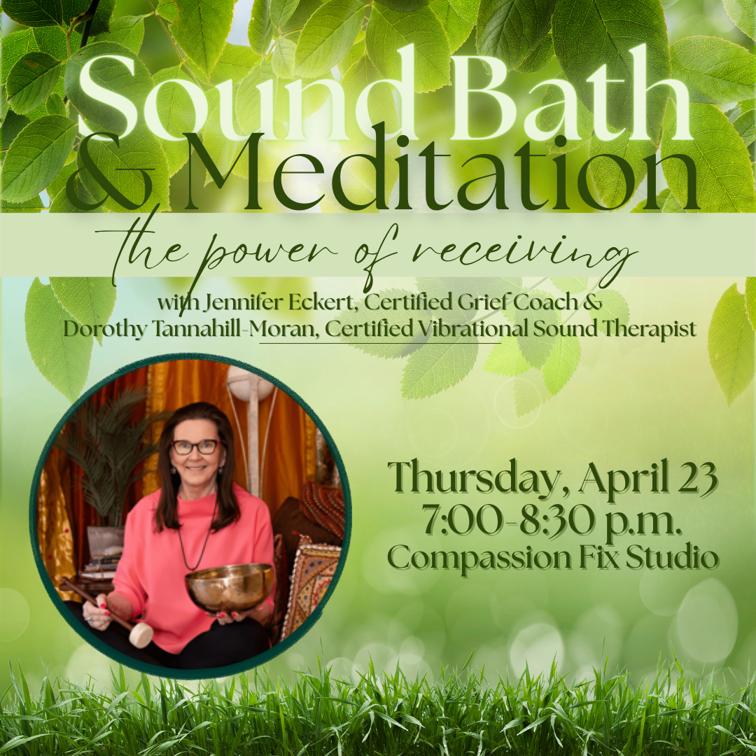 Sound Bath & Meditation, Thursday, April 23, 7-8:30 p.m.